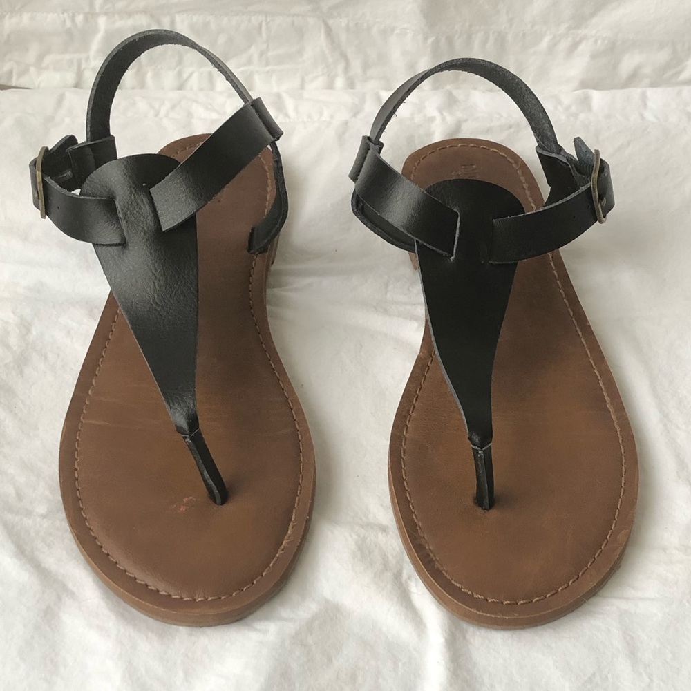 Black sandals